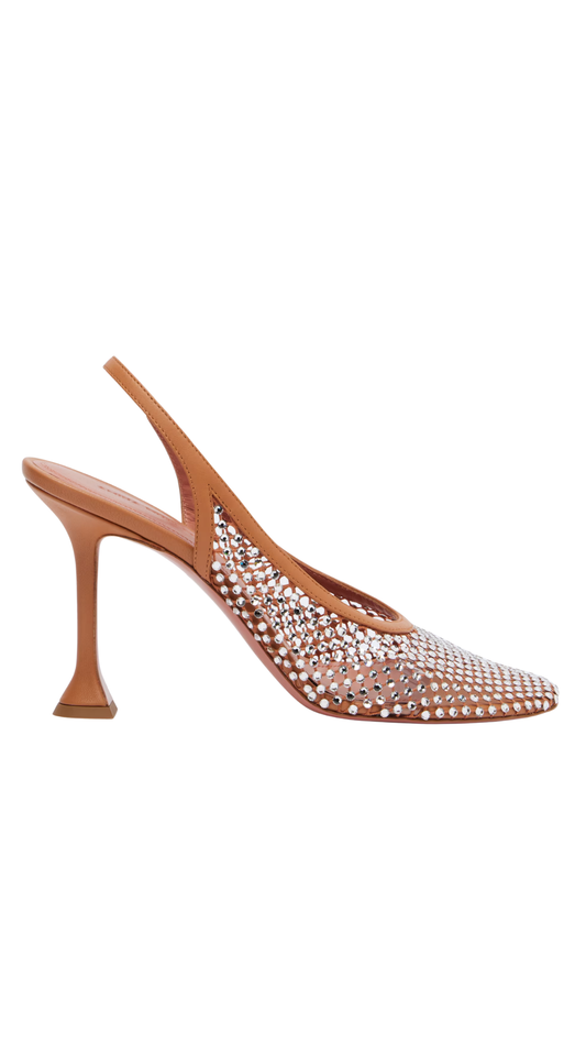 Dolly 95 Slingback Pumps in Brown