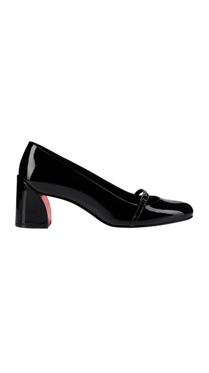 Jane Nina Pump 55 mm Pumps - Patent calf leather - Black - Women