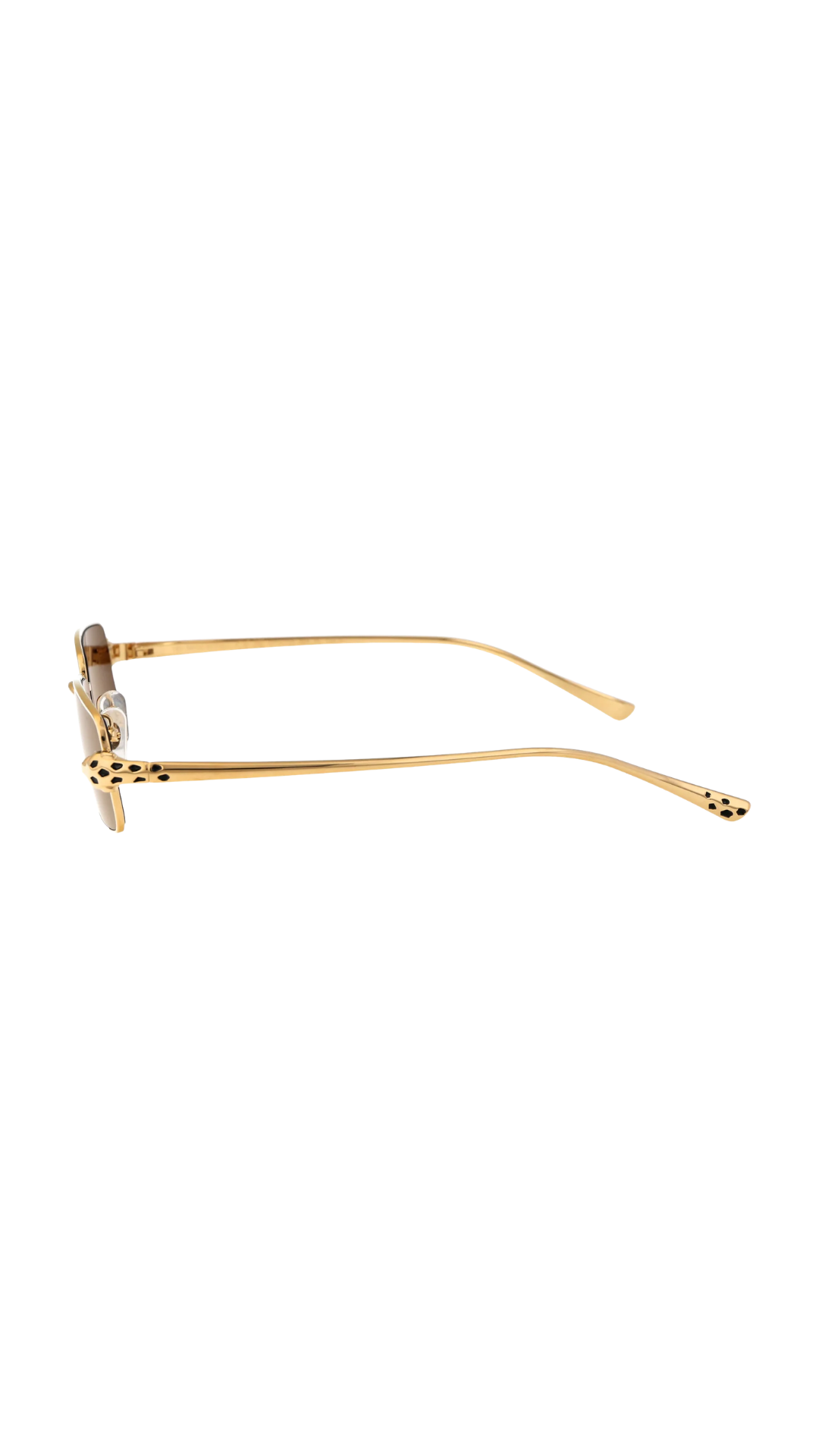 Panthère de Cartier Sunglasses in Gold/Grey