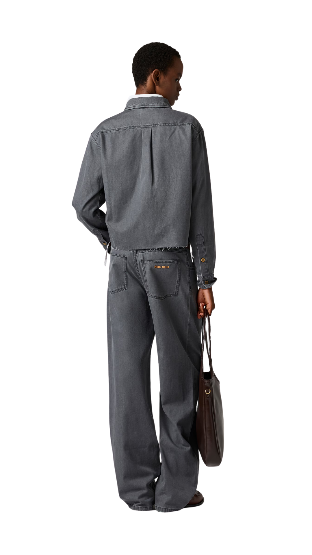 Chambray Shirt in Black