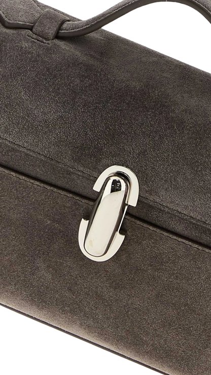 Symmetry Pochette Bag in Smoke Grey