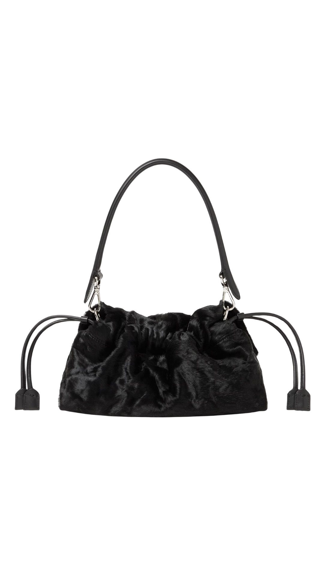 Baguette® Soft Medium in Black Cavallino Leather Bag