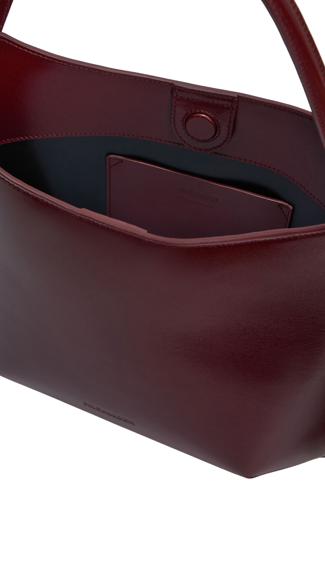 Kante Shoulder in Chestnut Brown Leather Shoulder Bag