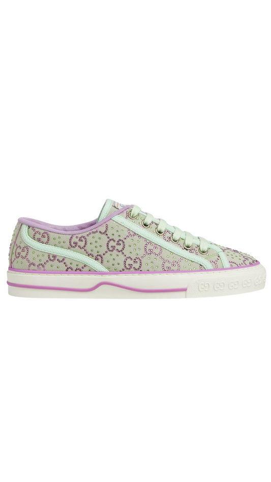 Women's Gucci Tennis 1977 Sneaker in Pale Green