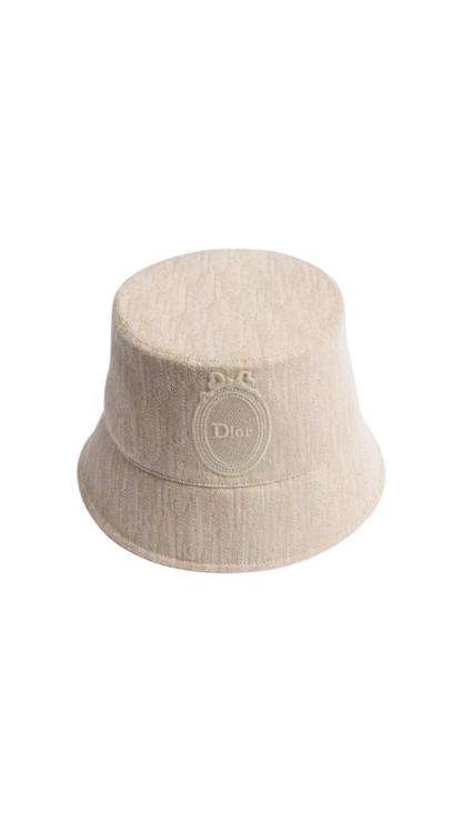 Dioriviera Dior Medaillon Teddy-D Small Brim Bucket Hat