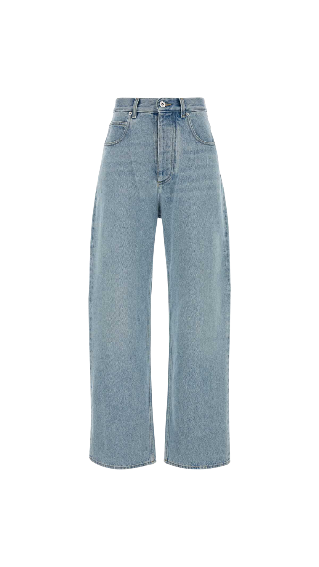 Sky Bleached Wide Leg Jeans in Light Bleach