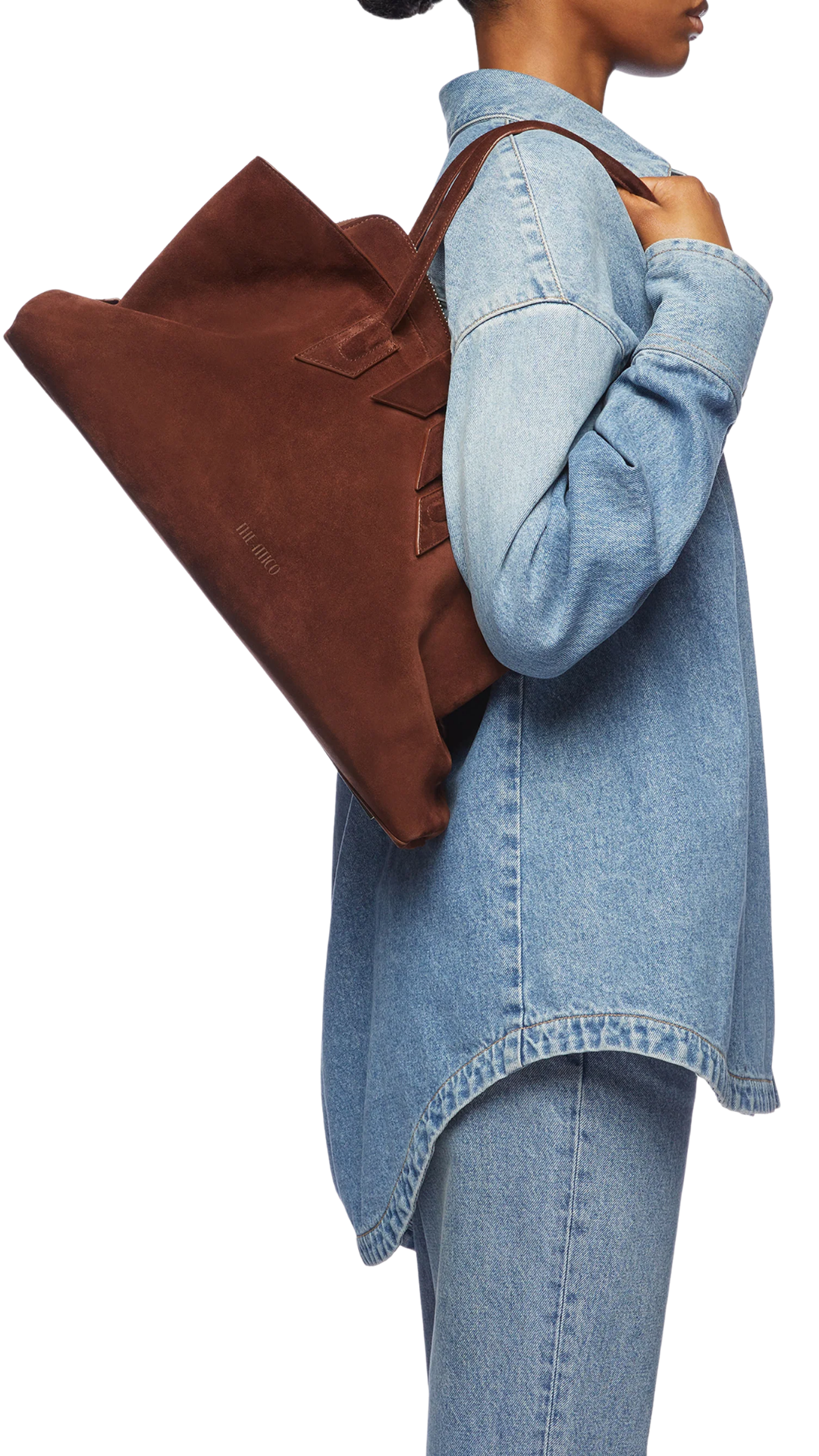 La Passeggiata Medium Light Chocolate Top Handle