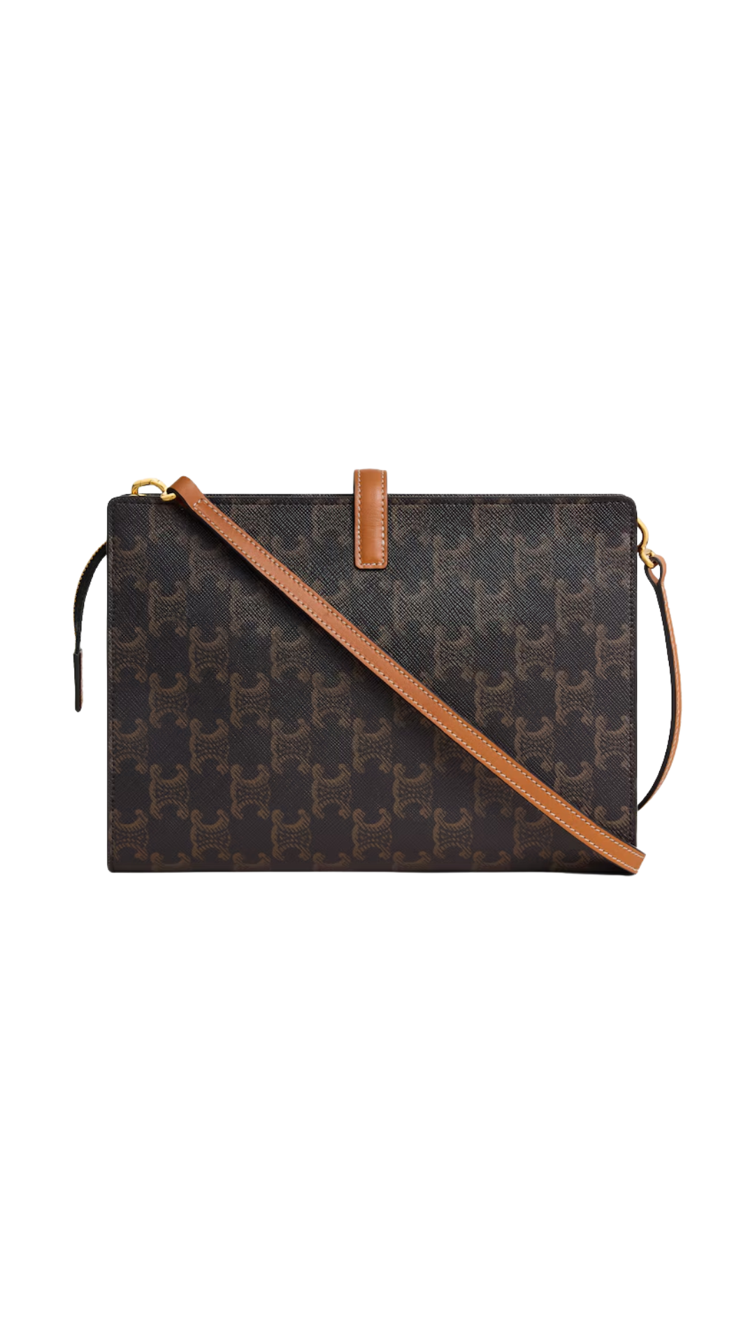 Small Note Book in Triomphe Canvas and Natural Calfskin