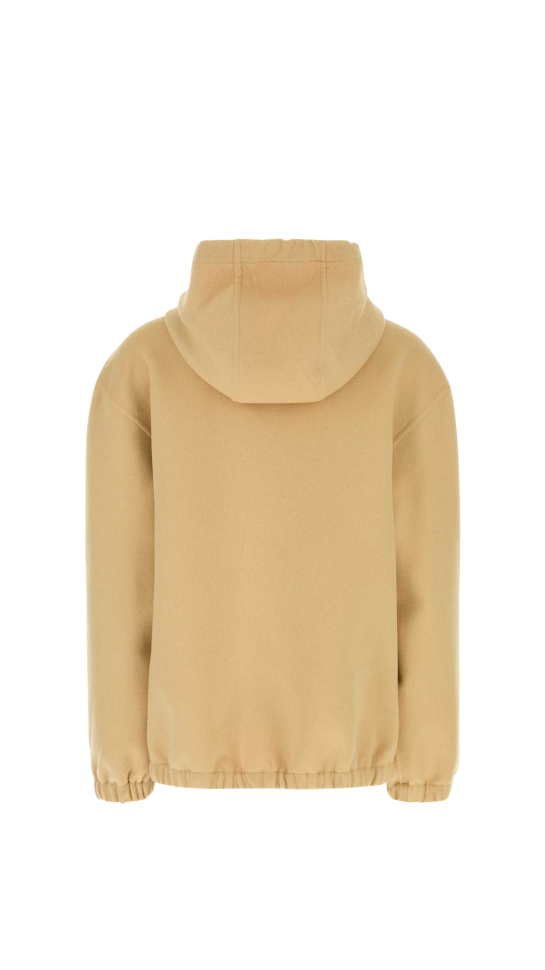 Jersey Hoodie in Beige