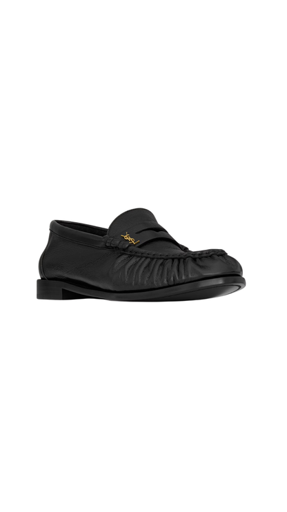 Le Loafer Supple in Black Shiny Leather