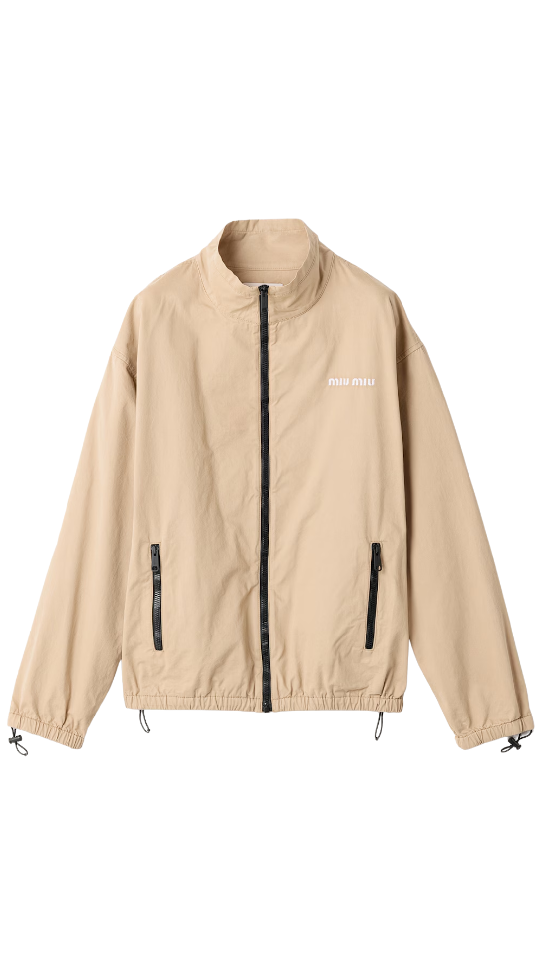 Washed Gabardine Blouson Jacket in Cord