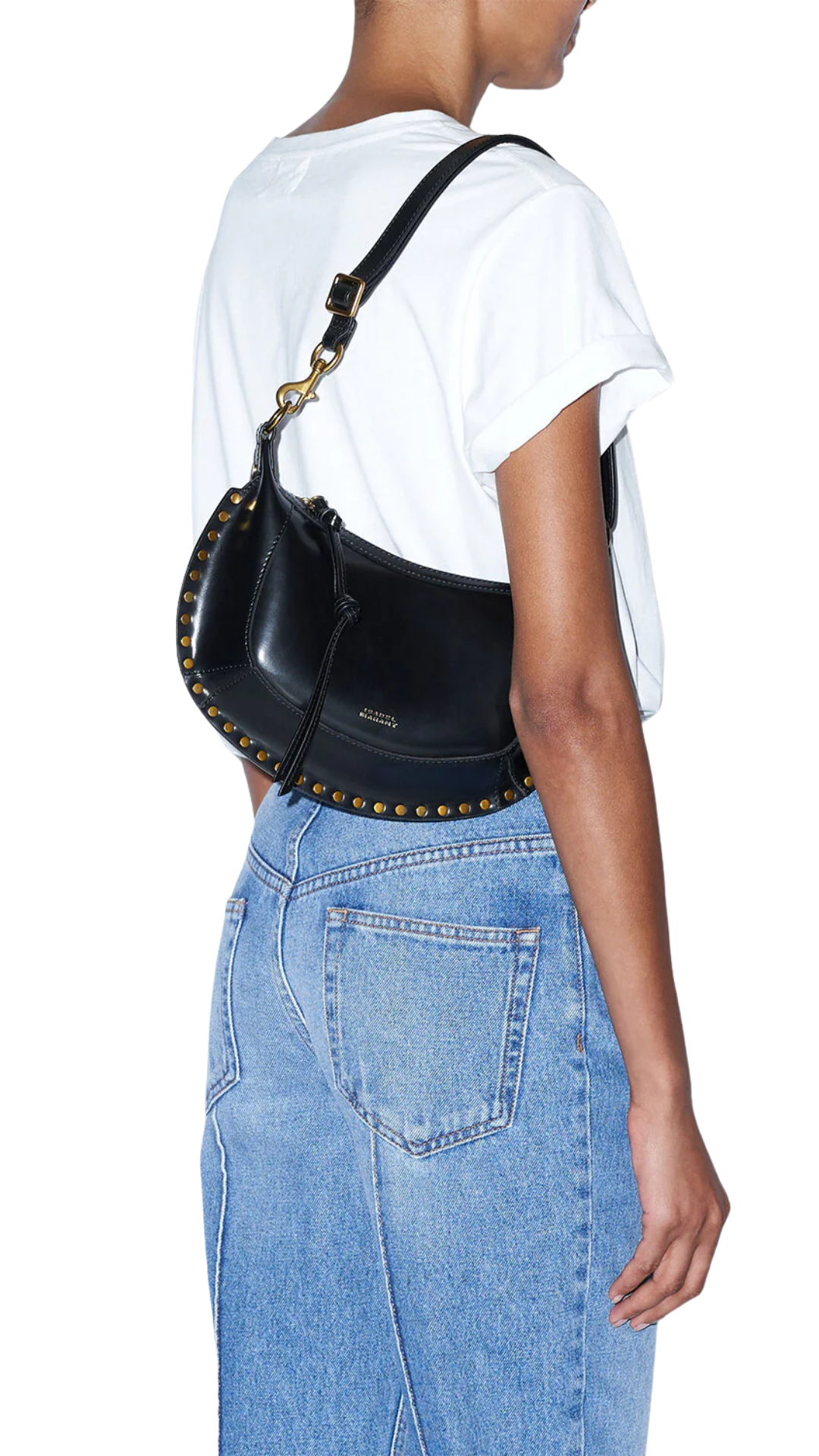 Oskan Moon Bag in Black