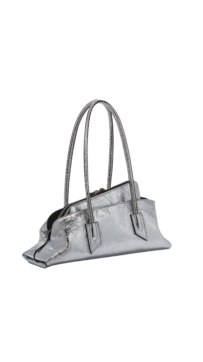 La Passeggiata Small Top Handle in Silver