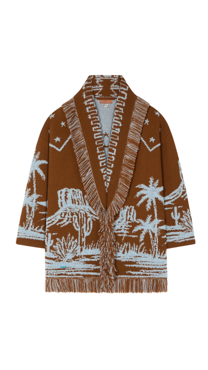 Canyon Spirit Cardigan in Tabacco/Onda