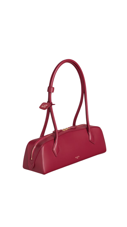 Le Teckel Medium Bag in Carmine