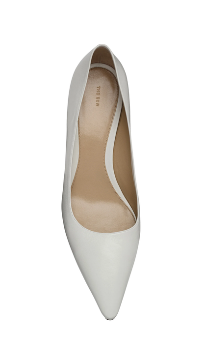 Liisa Wedge Heel in Optic White