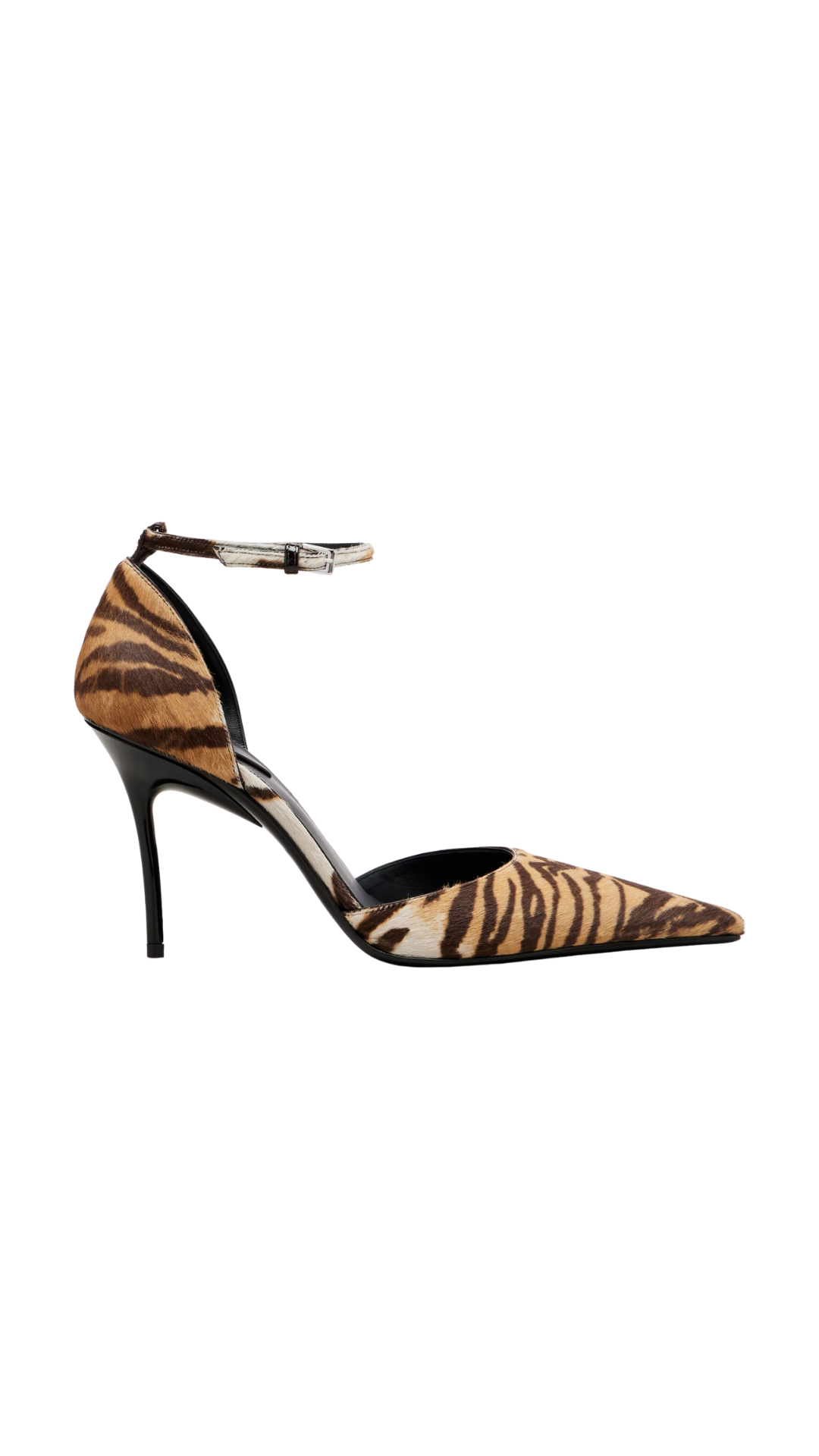 90 Tiger-Print Calf Hair Pumps
