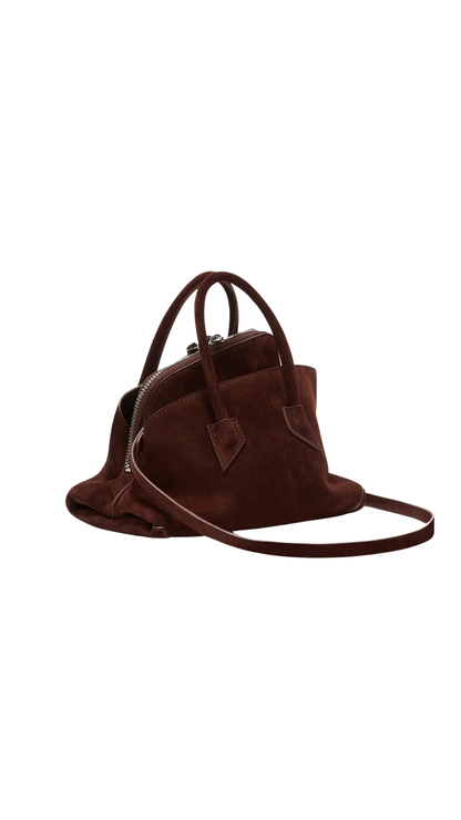 La Passeggiata Mini Light Chocolate Top Handle