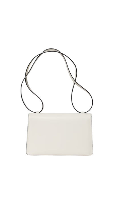 Le 17 in Creamy White / Black Calfskin