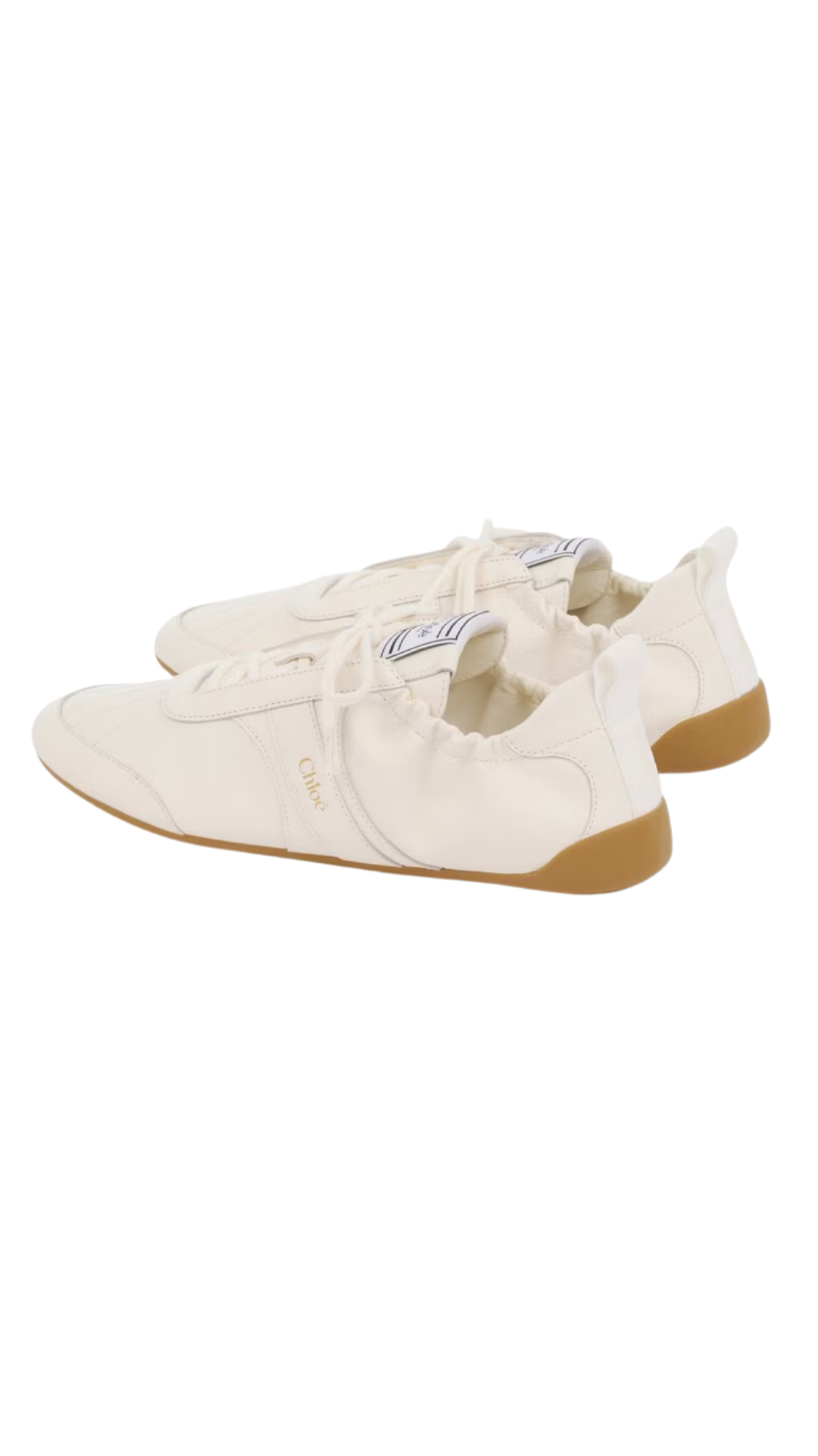 Chloé Kick Sneaker in Eggshell