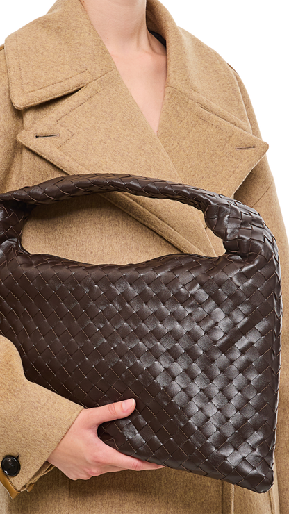 Small Hop in Brown Leather
