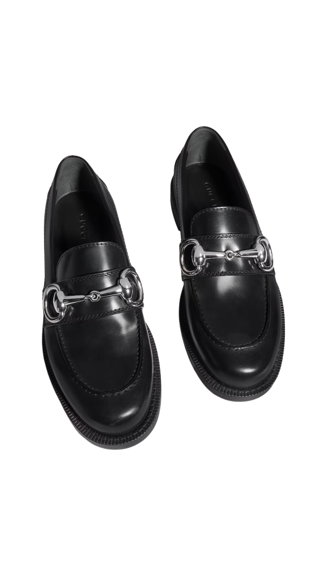 Boulevard Loafer in Black Shiny Leather