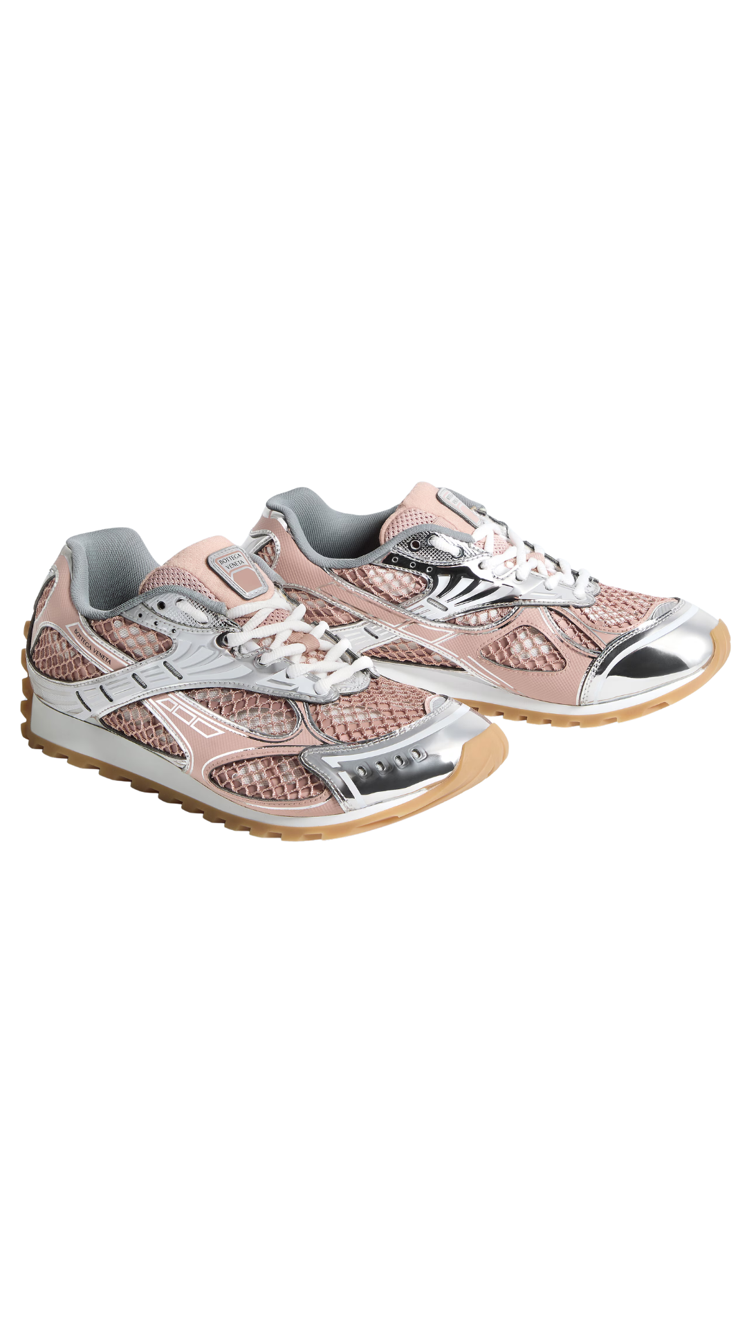 Orbit Sneaker in White/Terra Pink