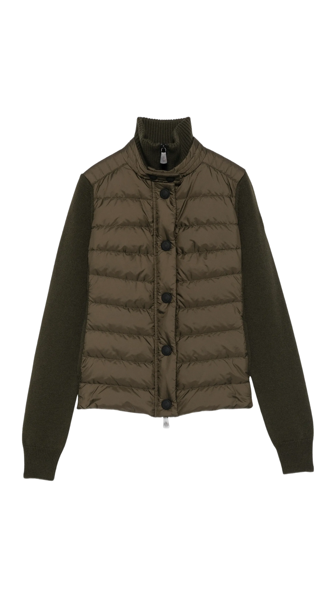Wool and Nylon Blend Jacket in Green