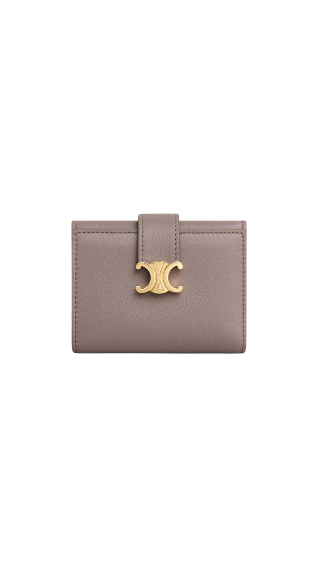 Fine Strap Wallet in Pebble