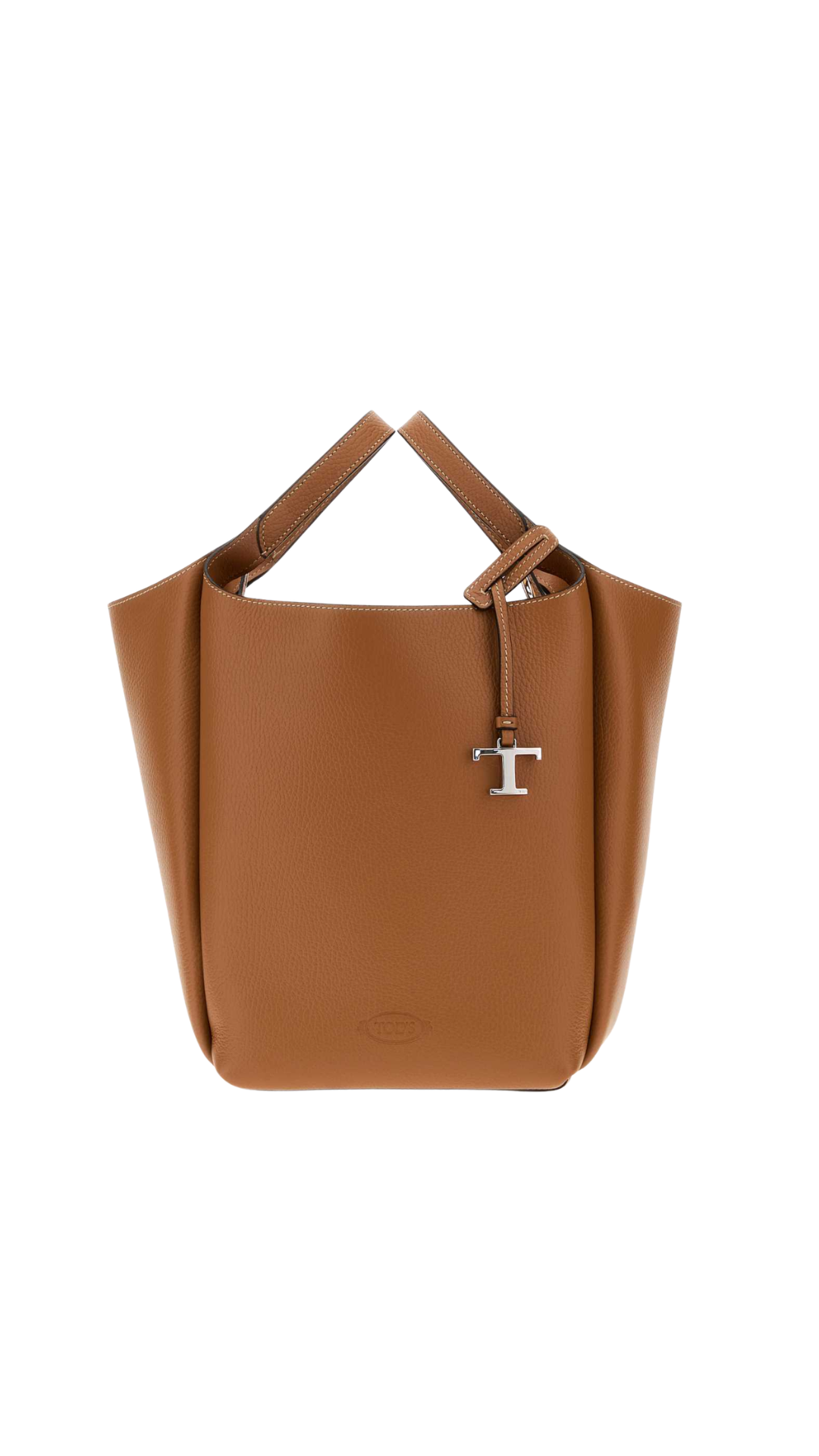 Kenia Small Bucket Bag in Brown