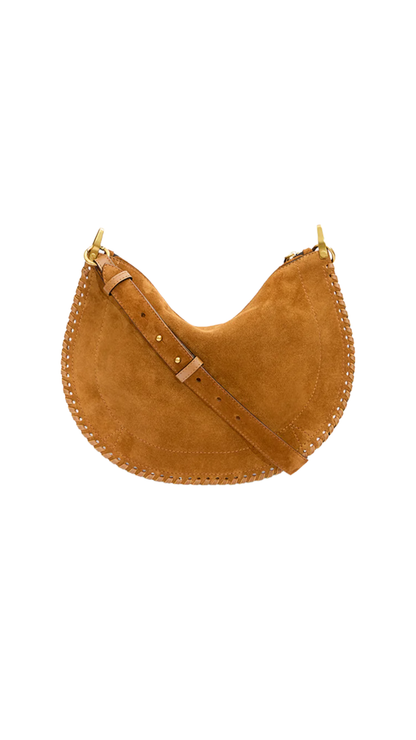 Oskan Zipped Bag in Cognac