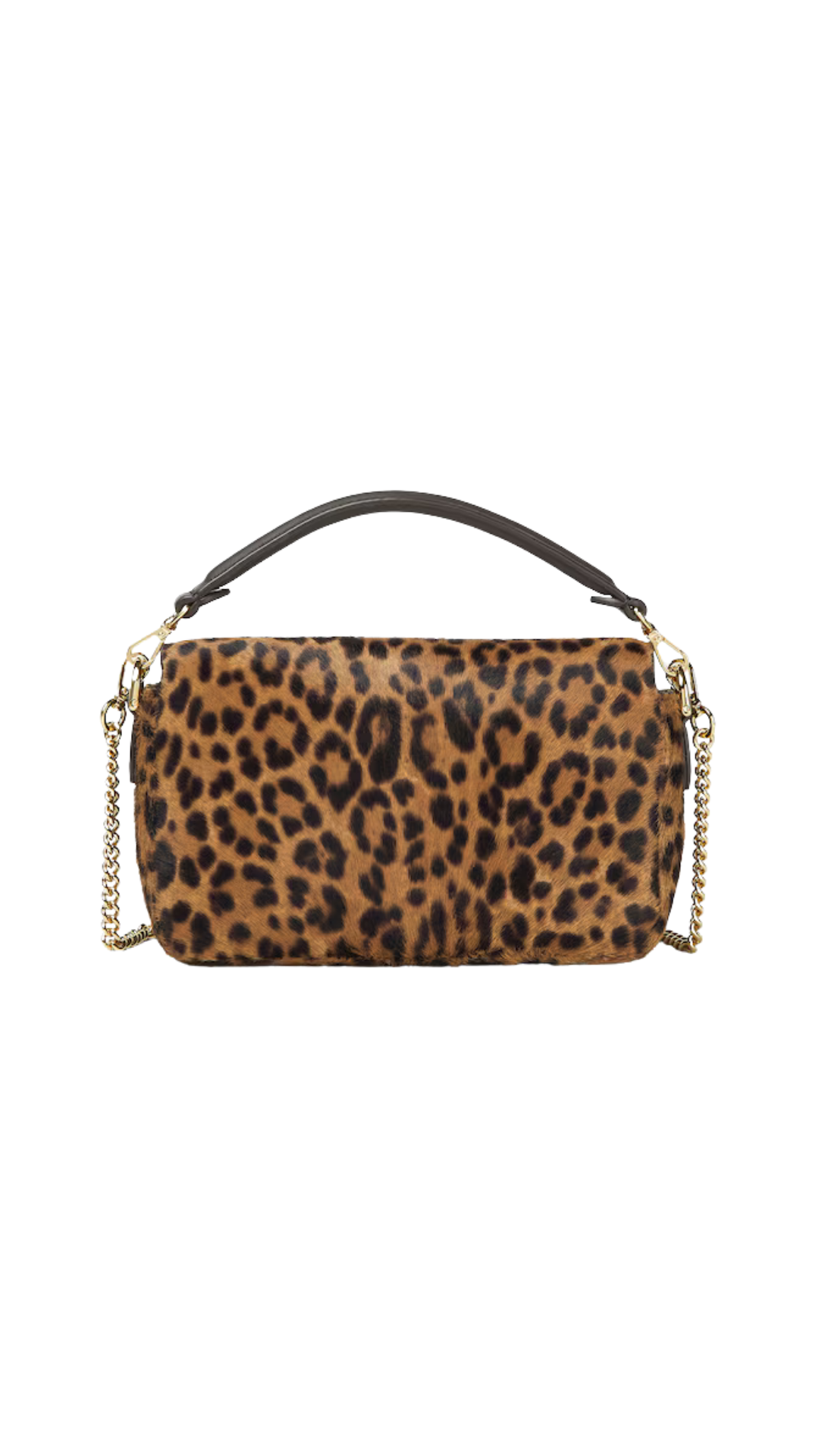 Baguette Mini Printed cavallino calfskin bag