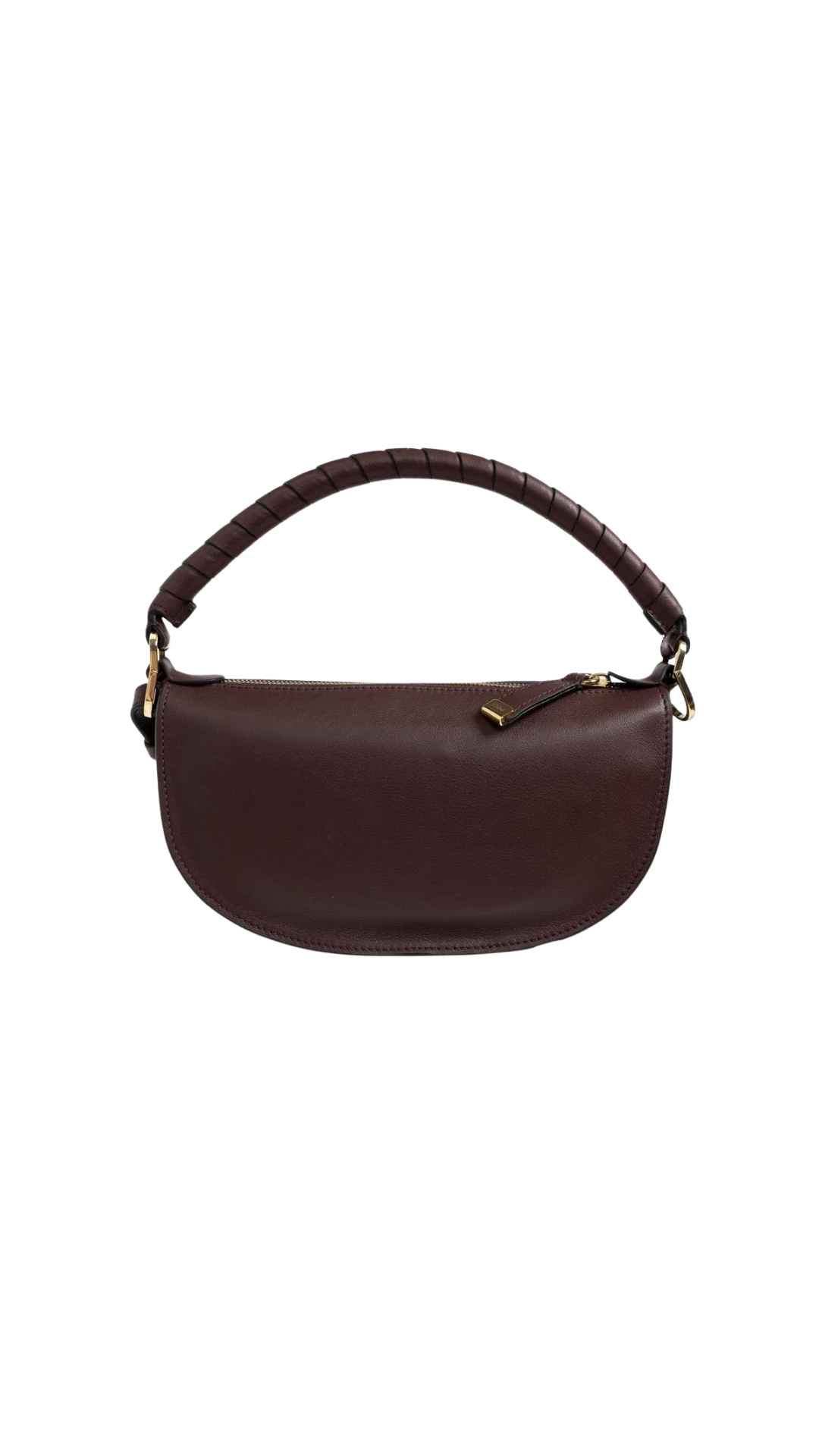 Mini Marcie Shoulder Bag in Red Soft Leather