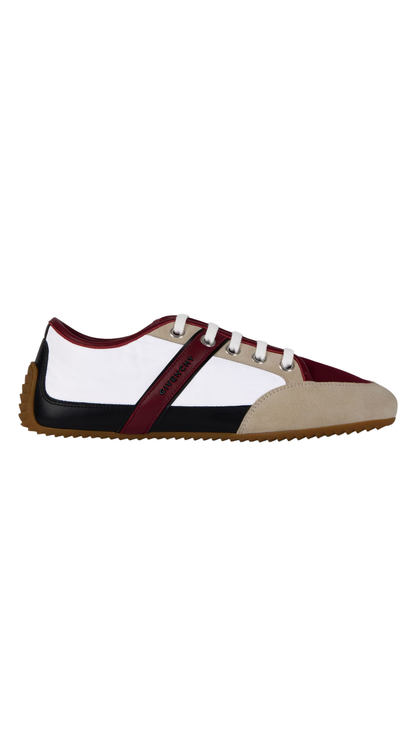 Slim Sneaker in Nylon and Suede