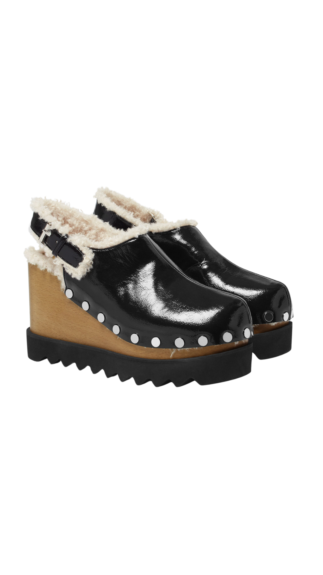 Elyse Slingback Clog in Black