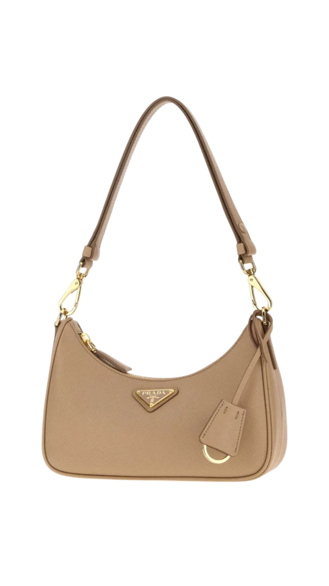 Re-Edition Mini Saffiano Leather Bag