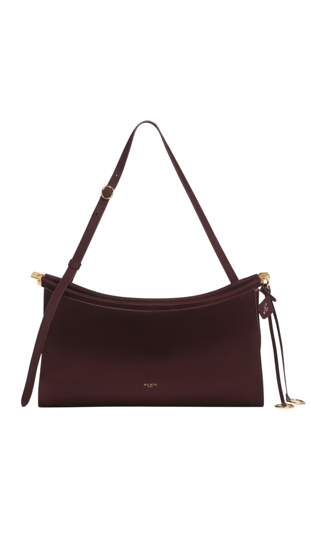 Le Click Pocket 35 Bag in Bordeaux Nubuck