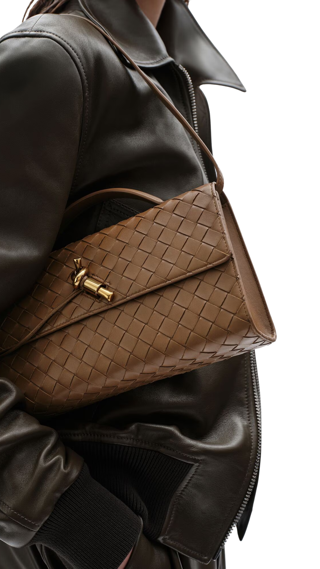 Andiamo Clutch 25 in Dark Caramel 20
