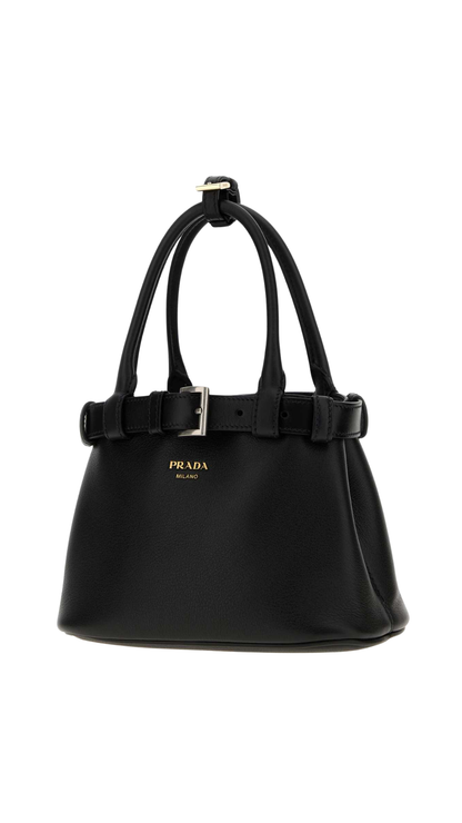 Buckle Bag in Black