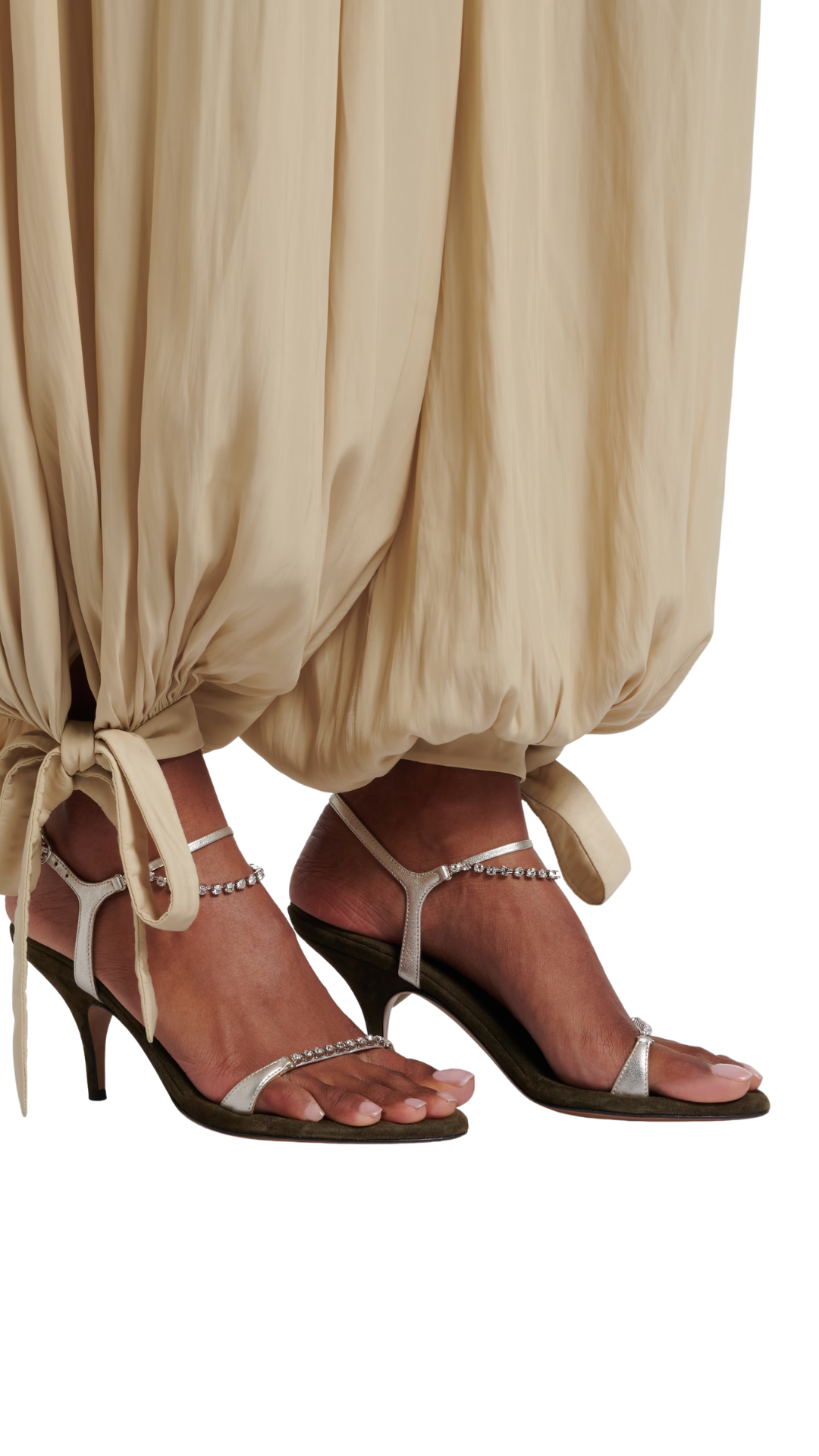 Zia Embellished Metallic Leather Sandals