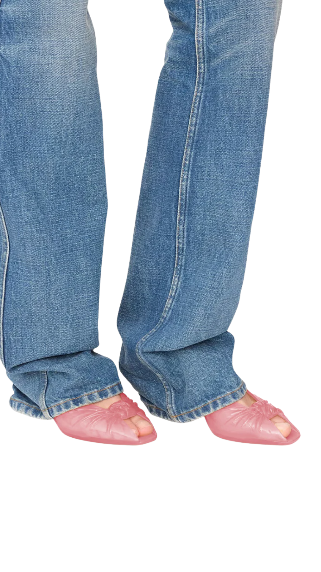 Chloé Jelly Mule in Candy Pink