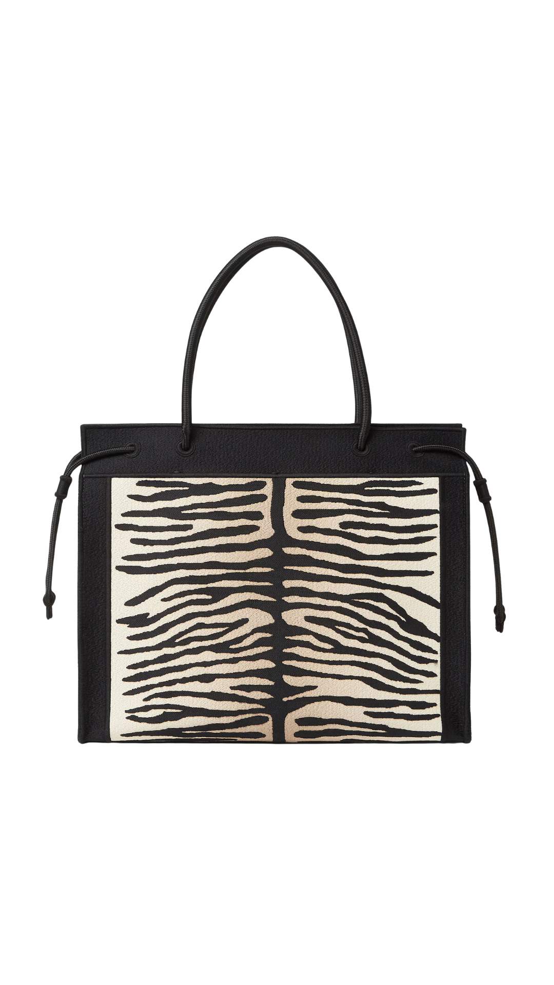 Fendi Magic Shopper Large in Beige and Black Shopper Bag