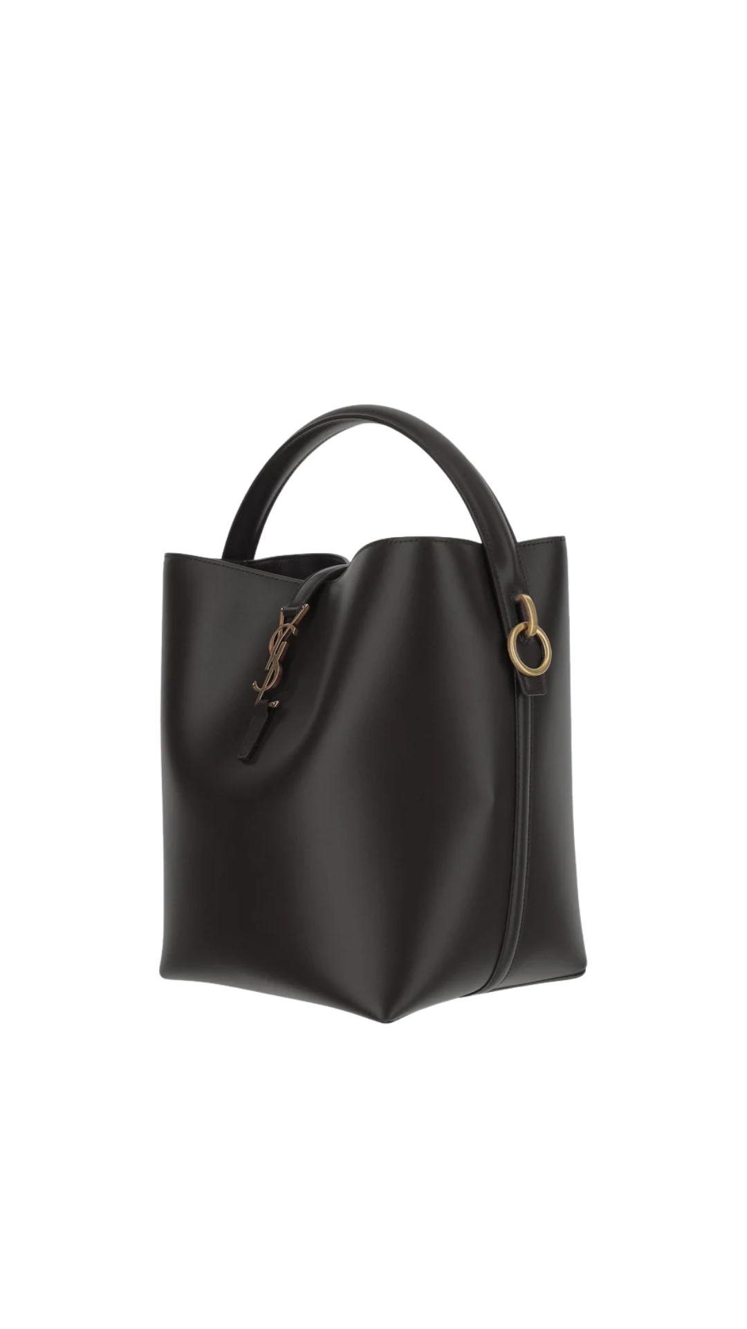 Le 37 in Dark Grey Shiny Leather