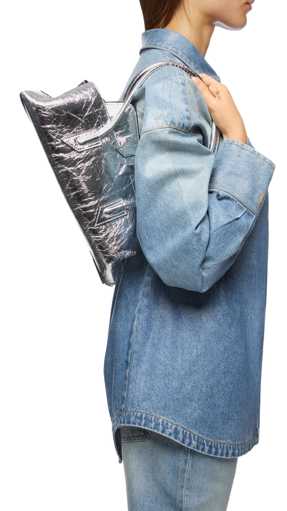La Passeggiata Small Top Handle in Silver