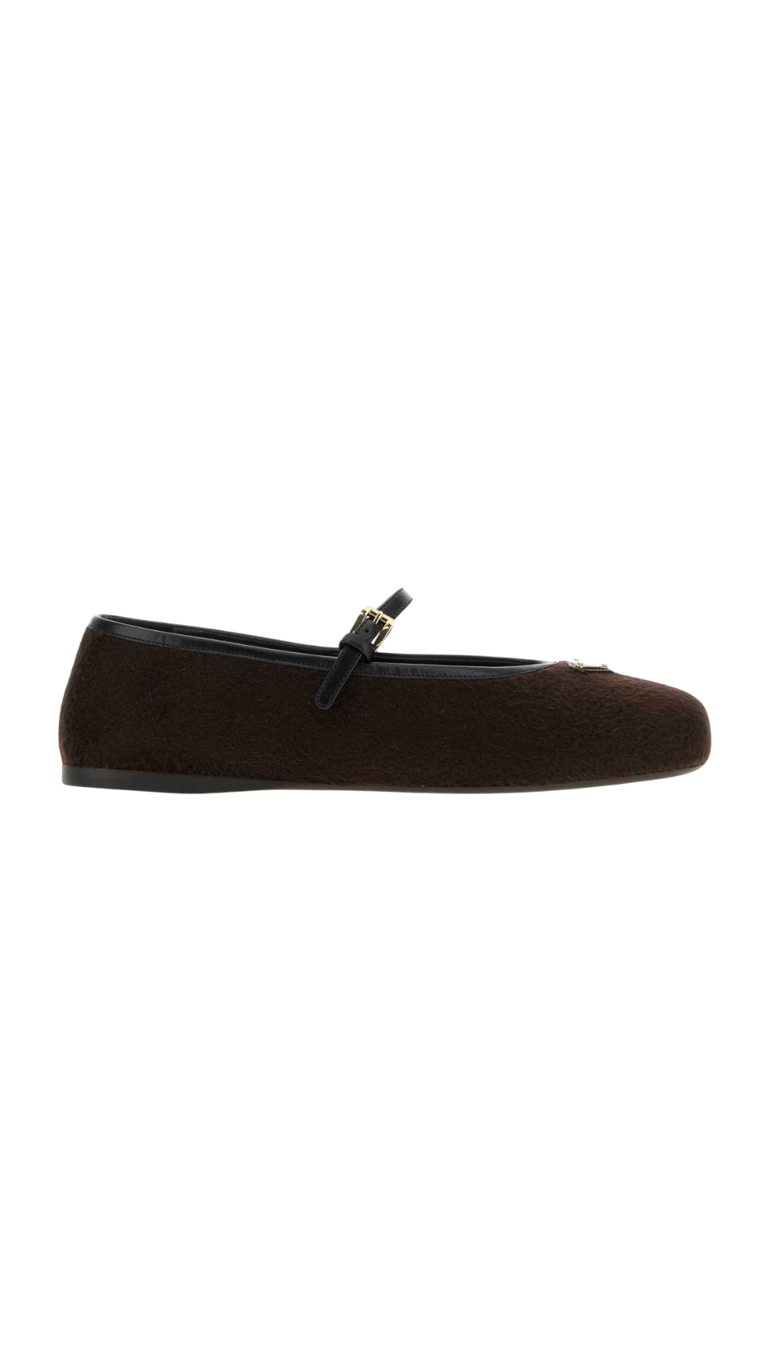 Buckled Strap Ballet Flats