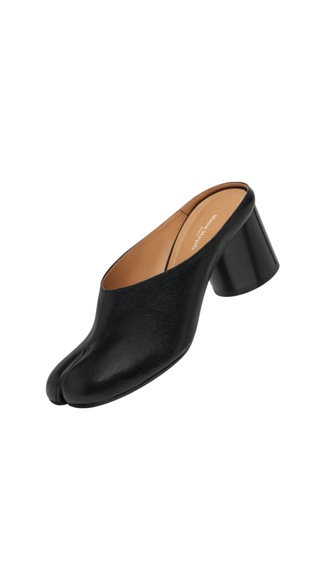 Tabi Décolleté Mule in Black