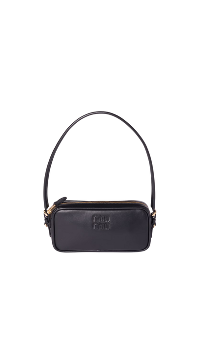 Leather Pouch in Black