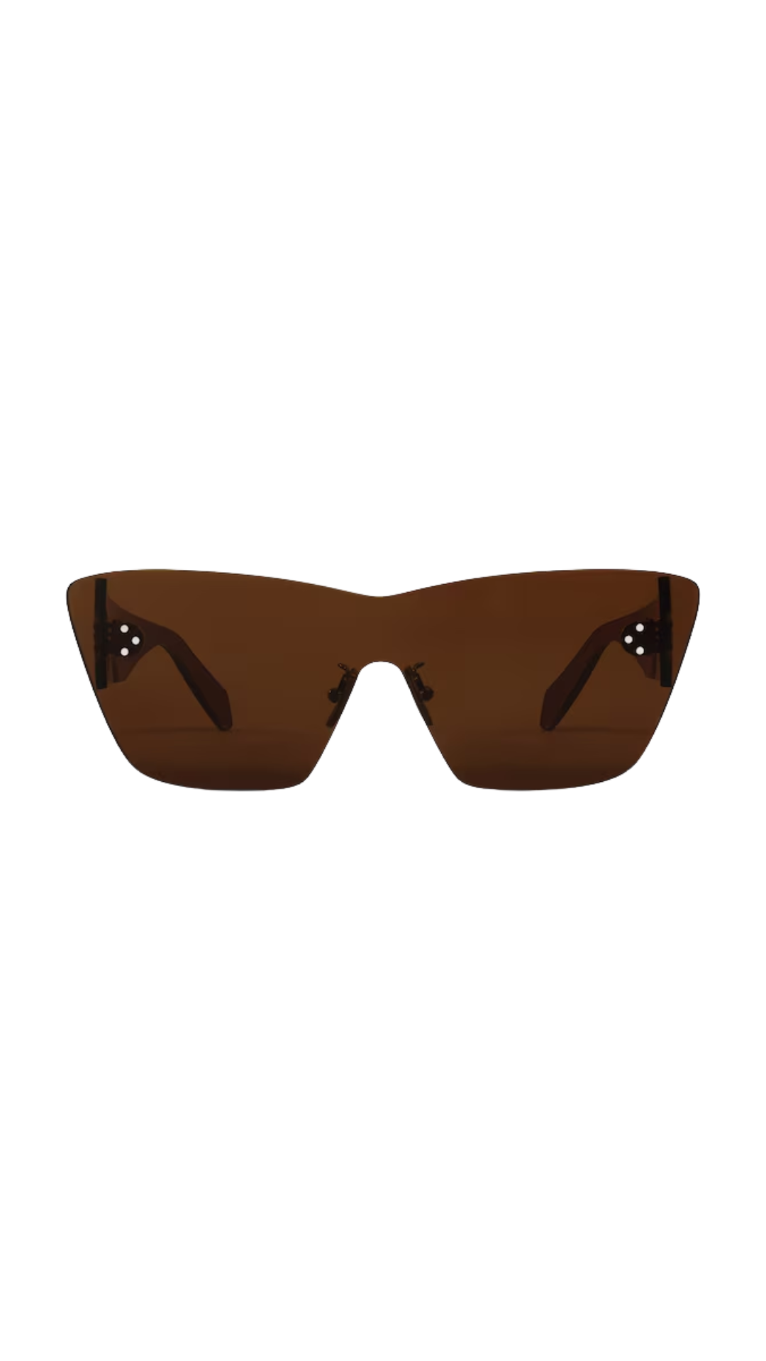 Sundown Shade Sunglasses in Brown Nylon