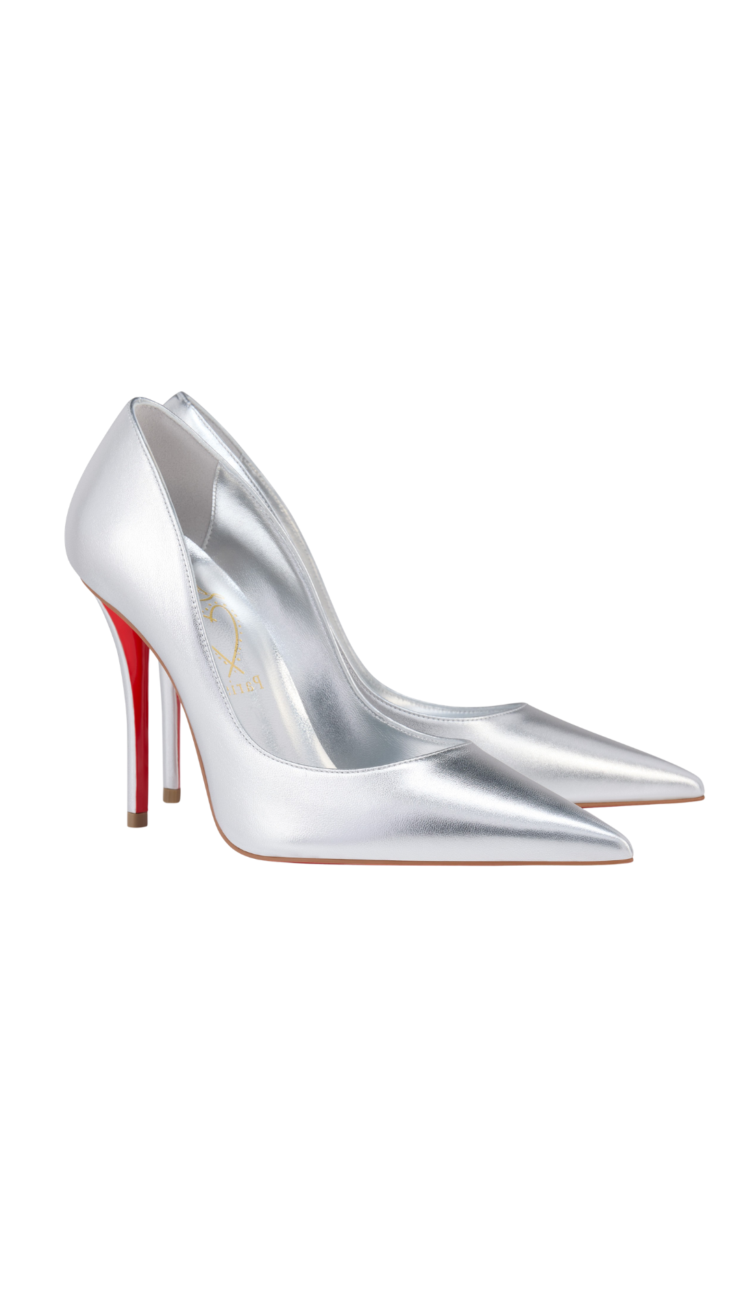 Miss Z 100 mm Pumps - Lamb nappa leather - Silver