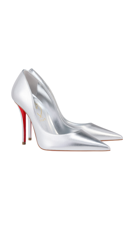 Miss Z 100 mm Pumps - Lamb nappa leather - Silver